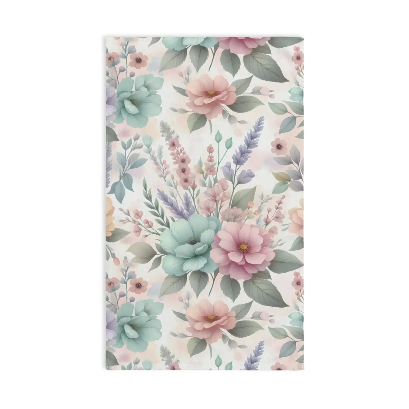 Vibrant Floral Hand Towel - Soft Lightweight Decor - DipaliZ