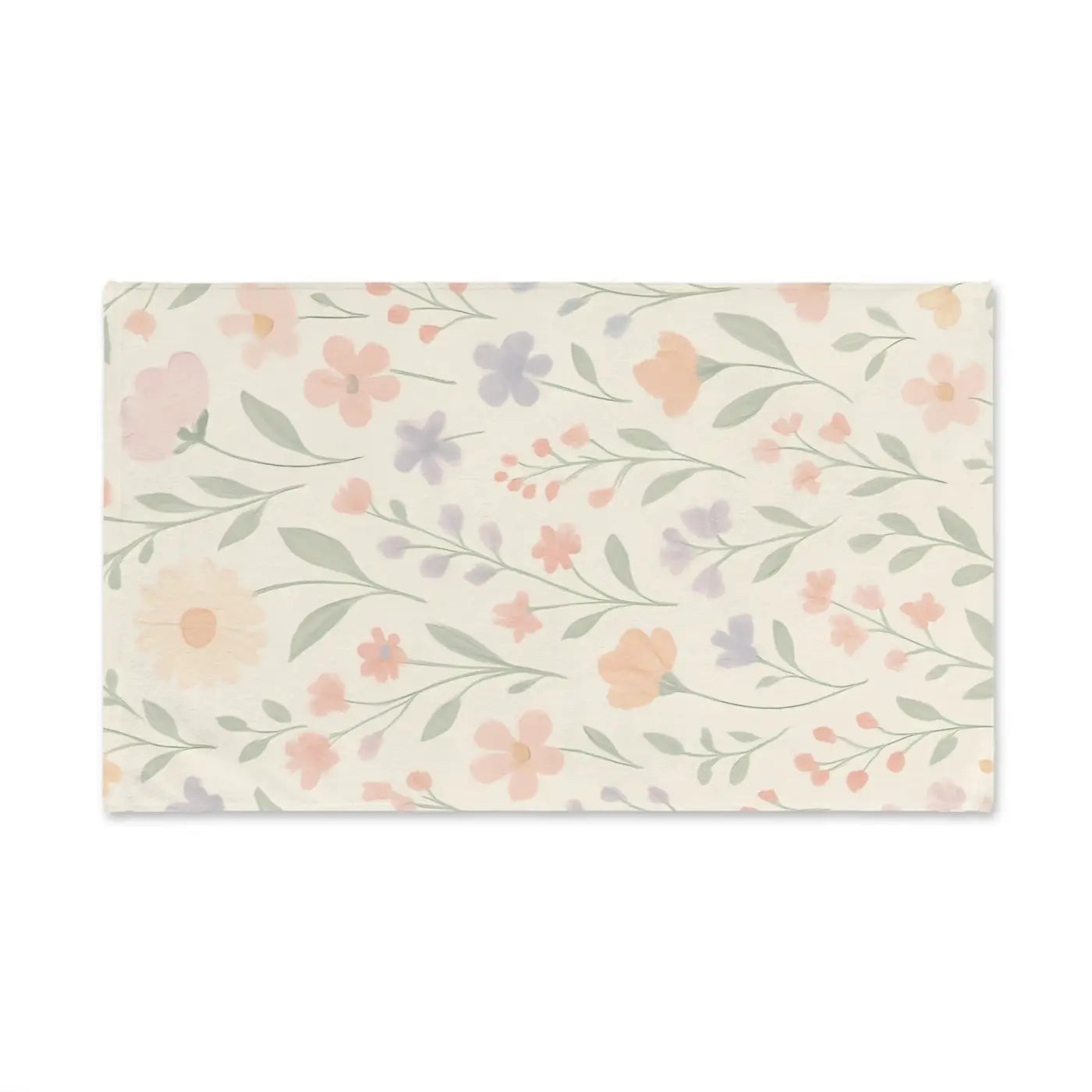 Designer Floral Hand Towel - Spring Home Accent - DipaliZ