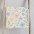 Premium Floral Hand Towel - Pastel Kitchen Charm - DipaliZ