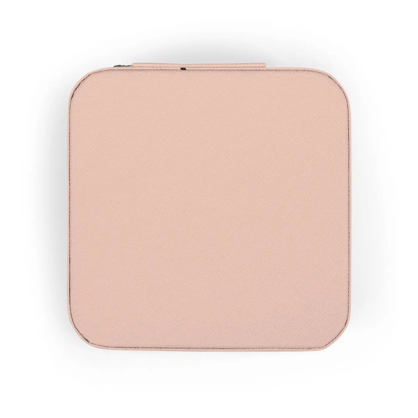 Floral Heart Jewelry Travel Case - Compact Pink Organizer - DipaliZ