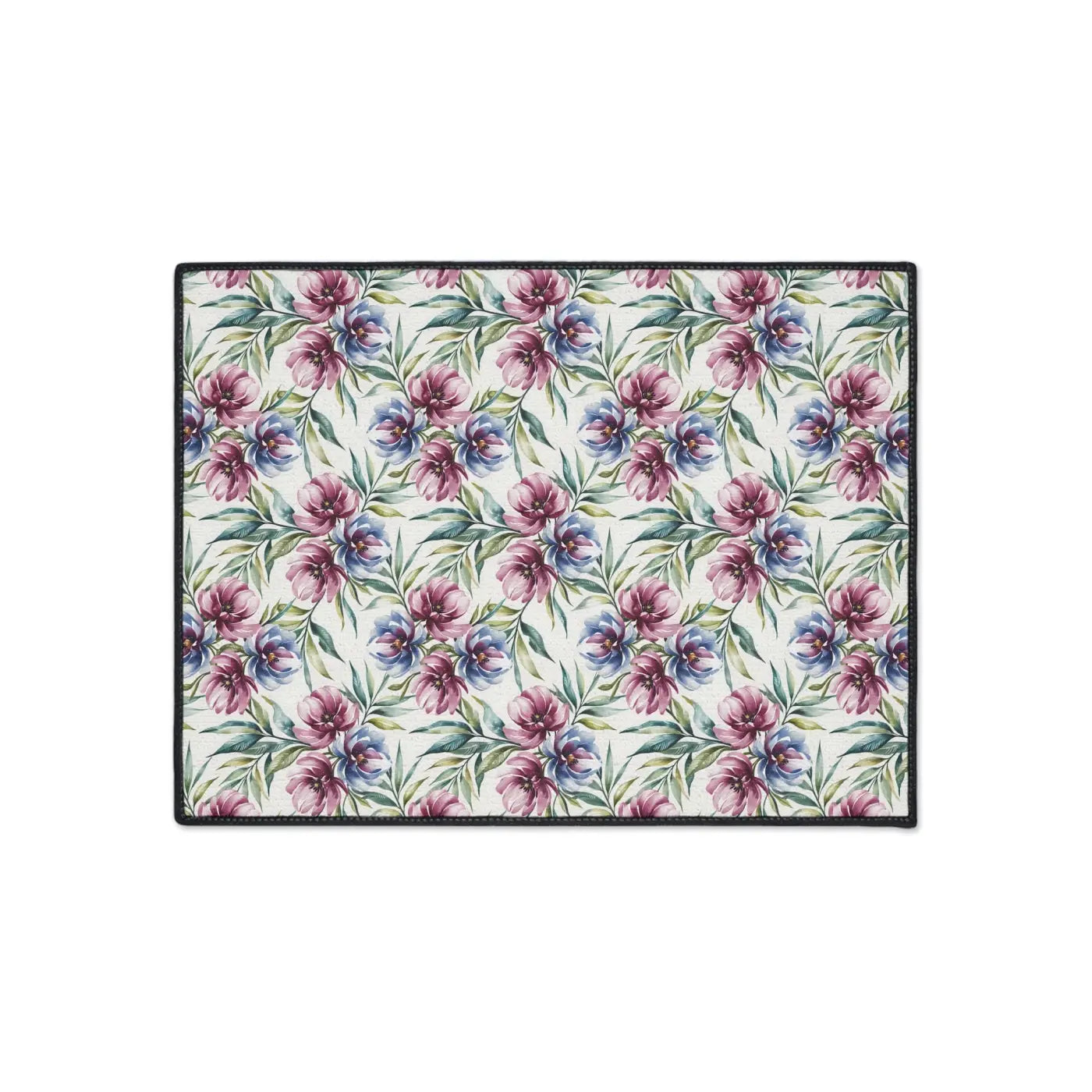 Floral Heavy Duty Floor Mat - Vibrant Home Protection - DipaliZ