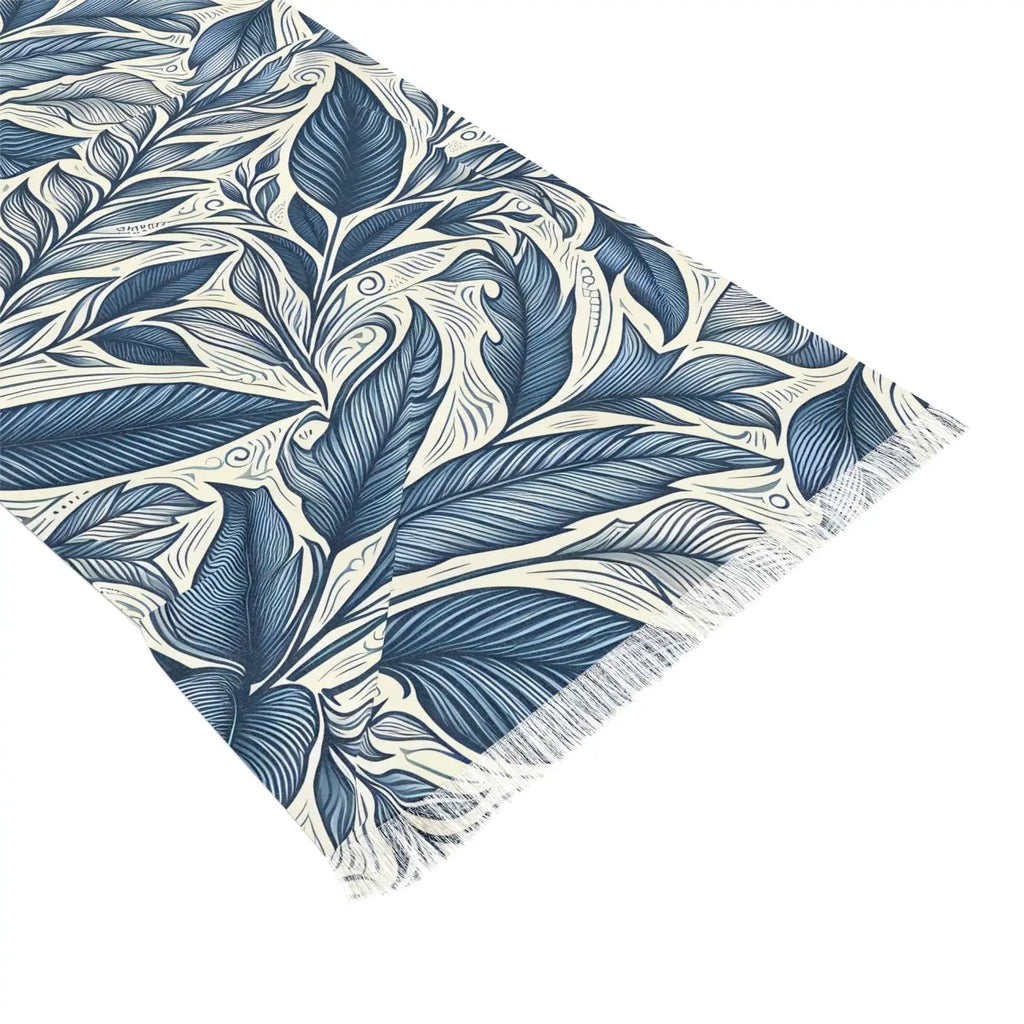 Floral Light Scarf - Elegant Spring Summer Accessory - DipaliZ