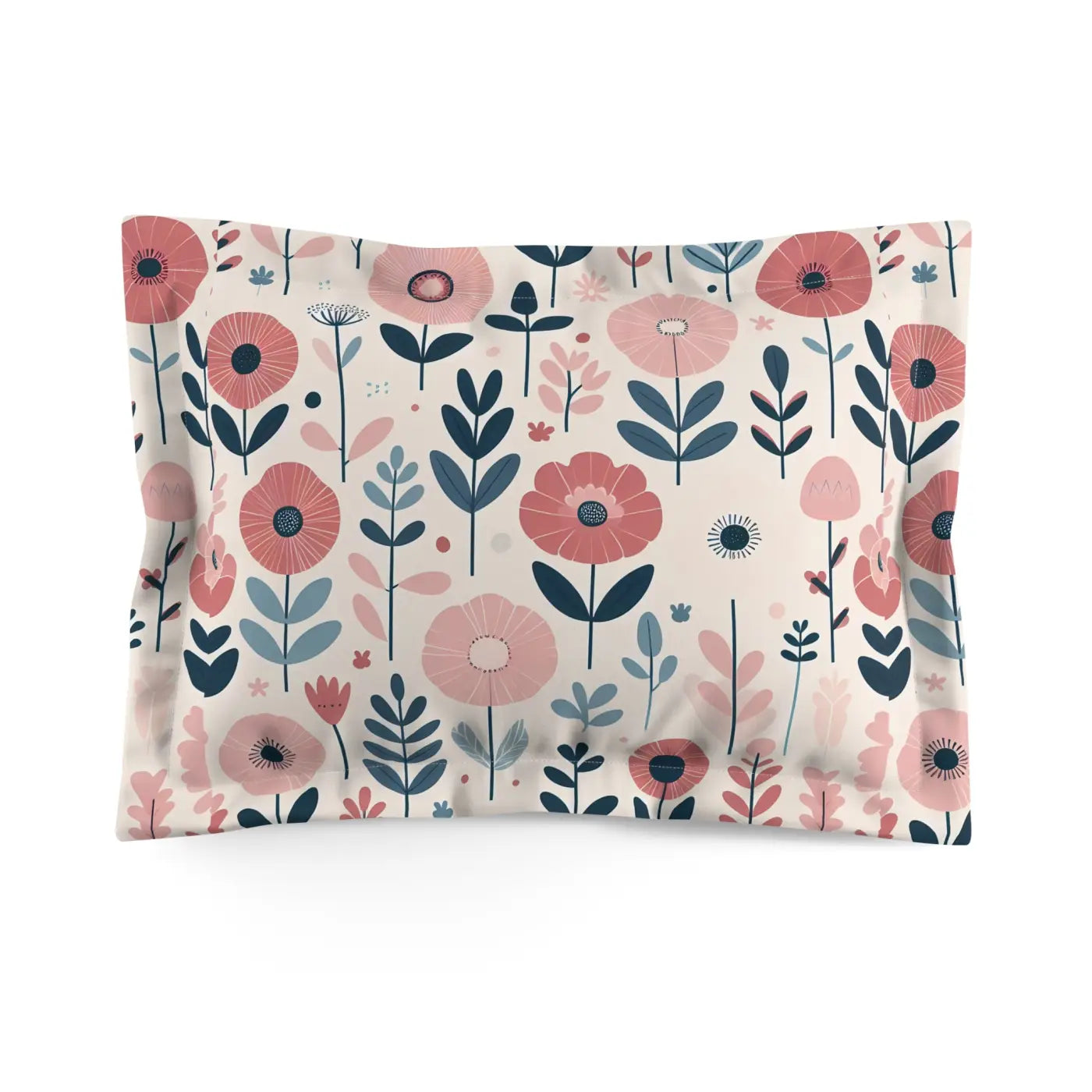 Chic Microfiber Pillow - Serene Elegance Design - DipaliZ