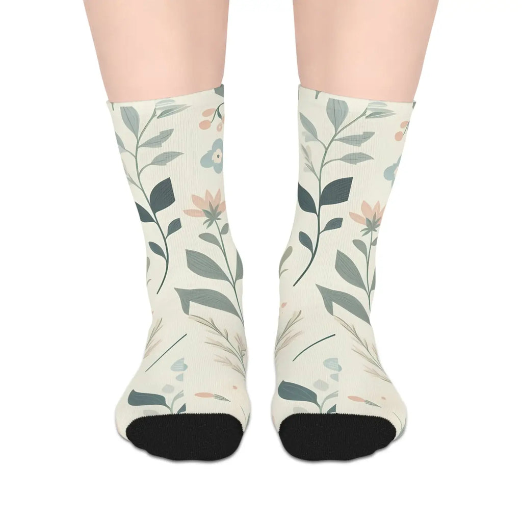 Floral Socks - Bold Statement Gifts for Her - DipaliZ
