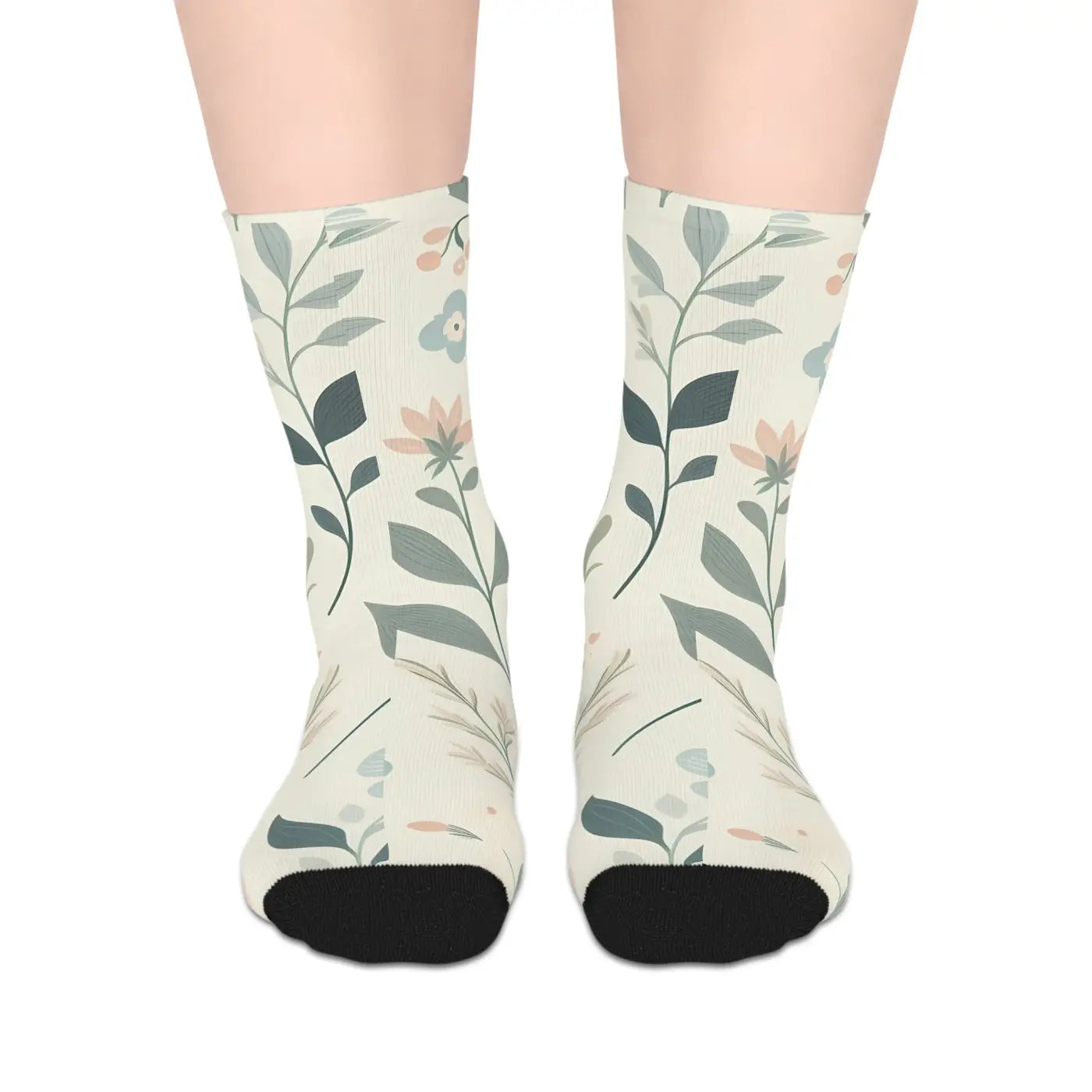 Floral Socks - Bold Statement Gifts for Her - DipaliZ
