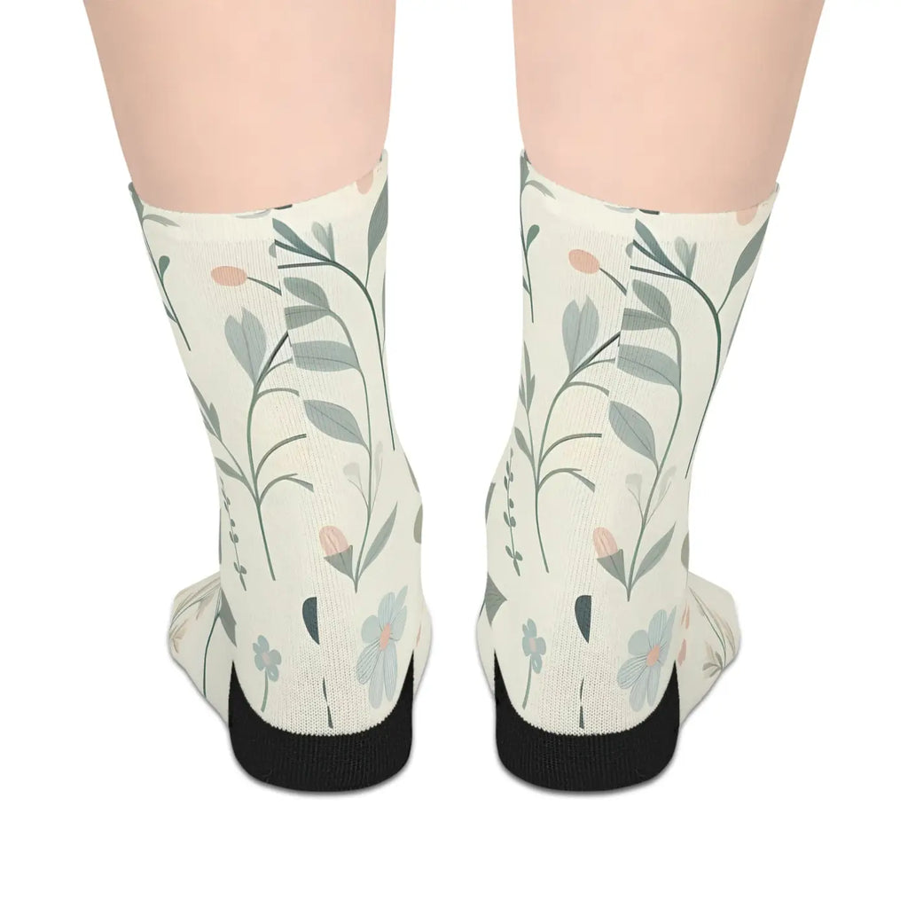 Floral Socks - Bold Statement Gifts for Her - DipaliZ