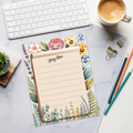 Floral Notepad for Story Ideas and Trendy Outfits - DipaliZ
