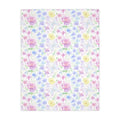 Soft Floral Velveteen Blanket - Print Microfiber - DipaliZ