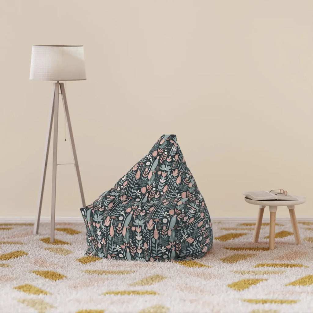 Floral Bean Bags - Vibrant Pattern Home Comfort - DipaliZ