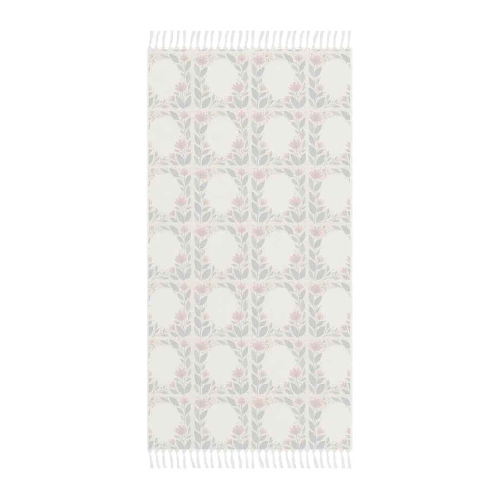 Boho Beach Blanket - Vibrant Floral Pattern for Sun Lovers - DipaliZ