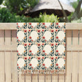 Boho Beach Blanket - Vibrant Floral Pattern for Sun Lovers - DipaliZ