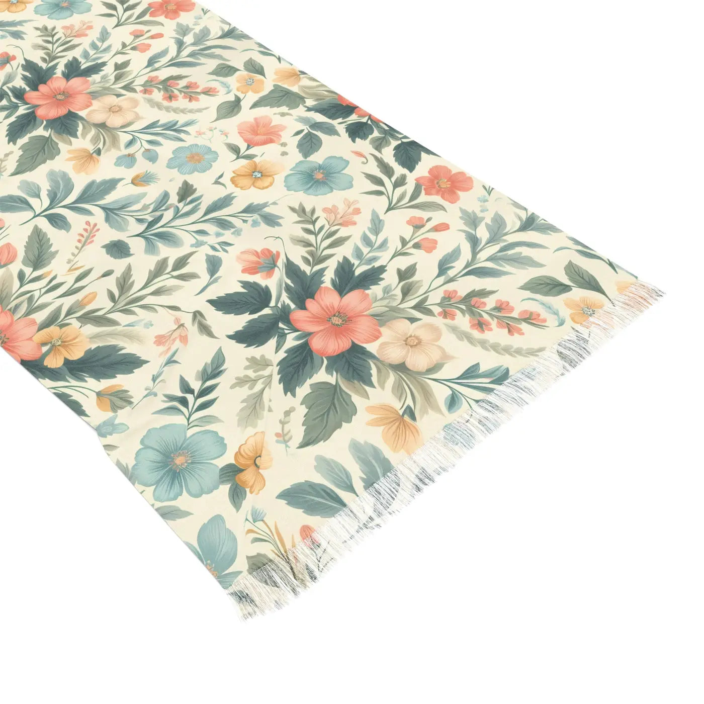 Lightweight Fashion Scarf - Floral Pattern Light Style - DipaliZ