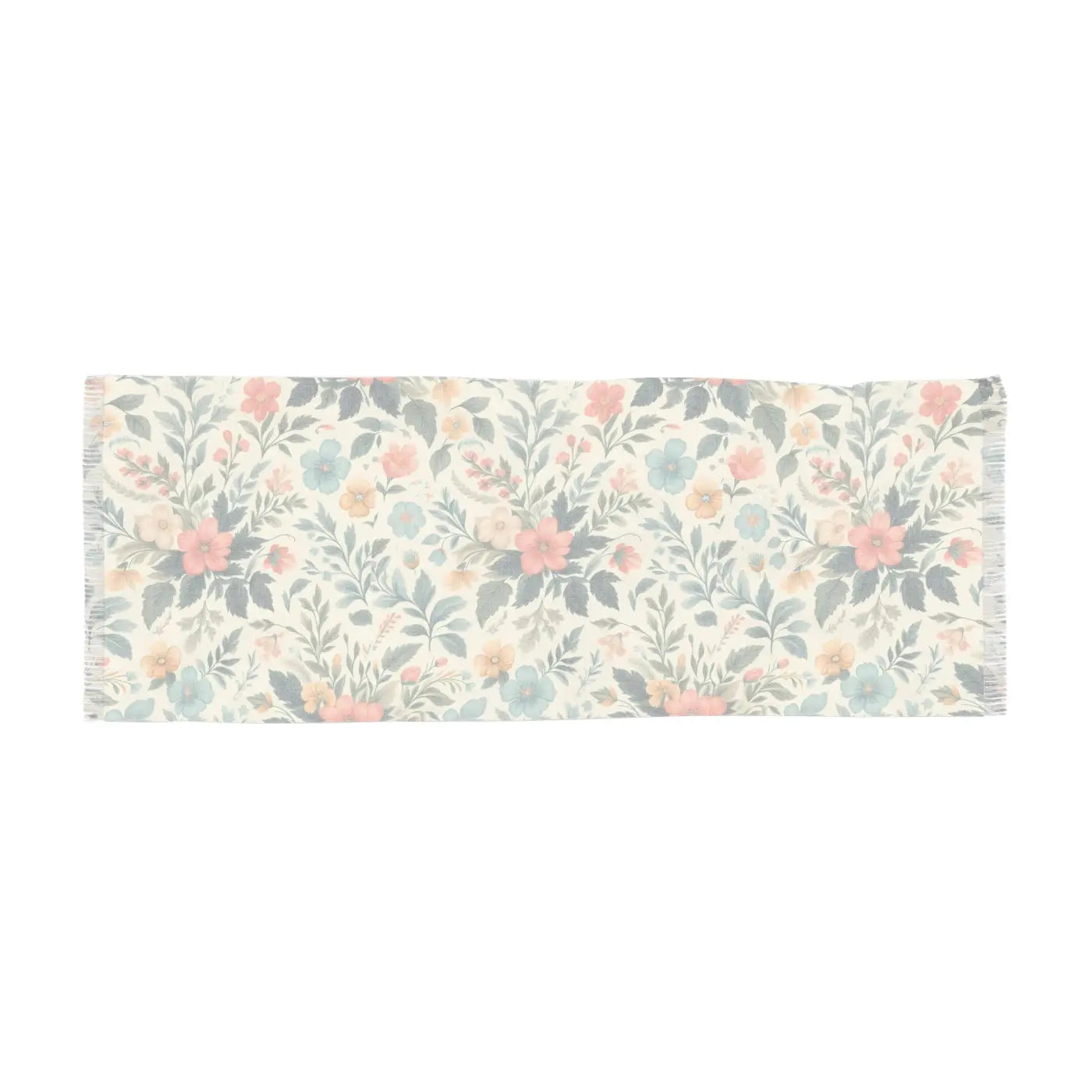 Lightweight Fashion Scarf - Floral Pattern Light Style - DipaliZ