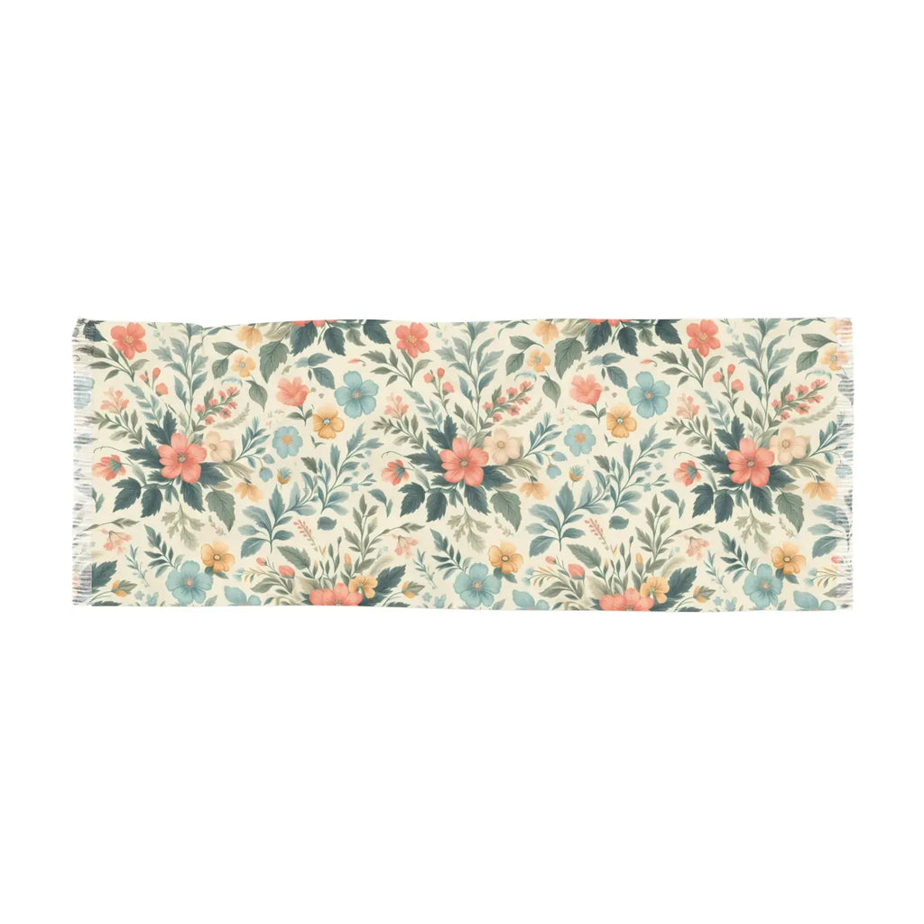 Lightweight Fashion Scarf - Floral Pattern Light Style - DipaliZ