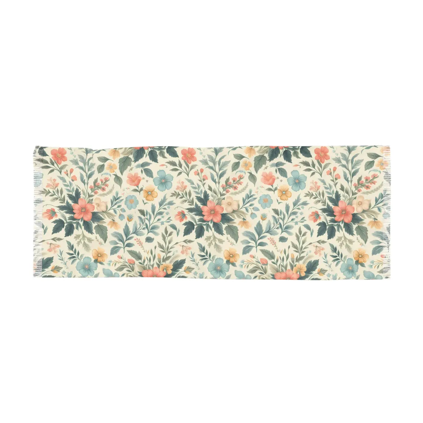 Lightweight Fashion Scarf - Floral Pattern Light Style - DipaliZ