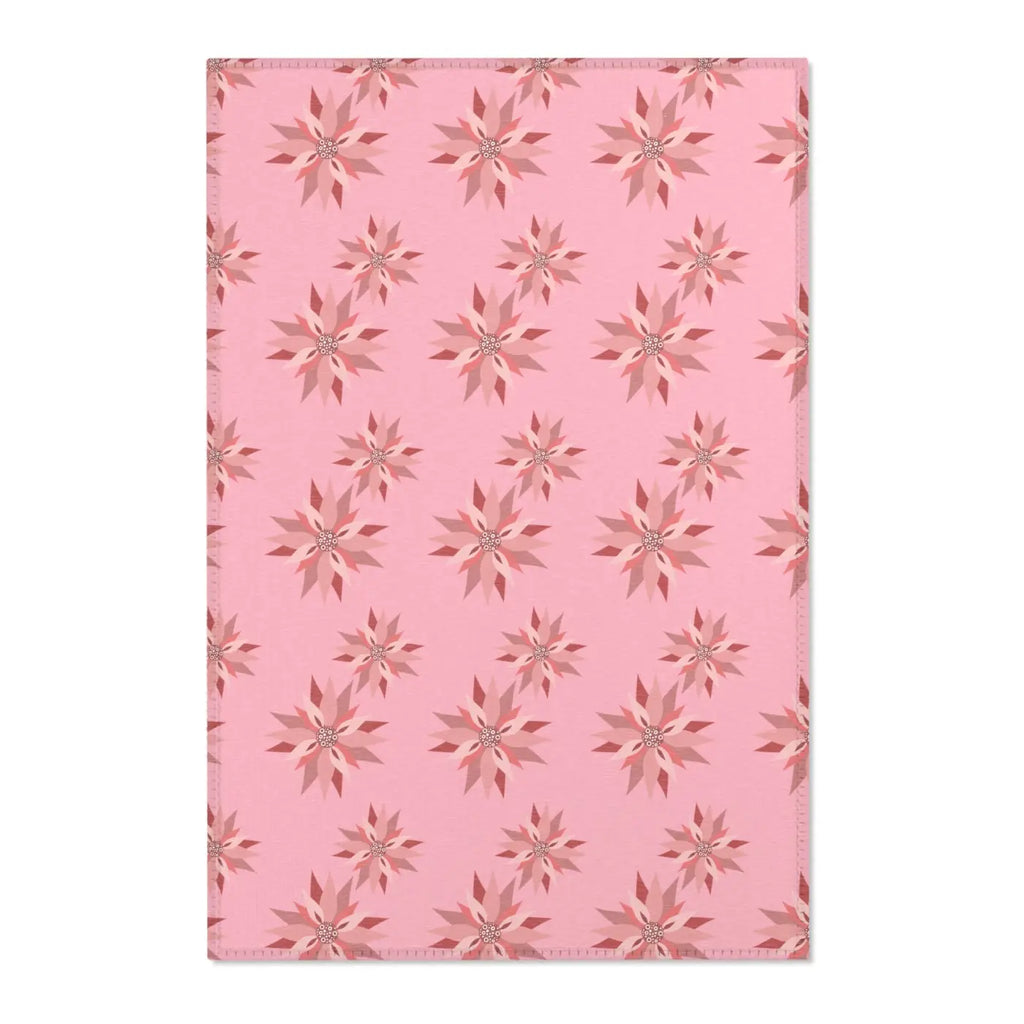 Pink Area Rugs - Floral Pattern Home Decor - DipaliZ
