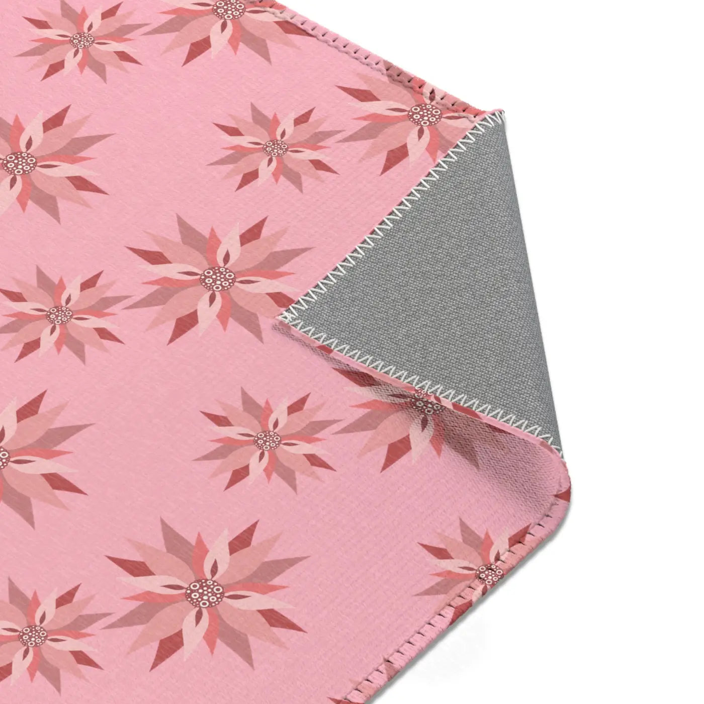Pink Area Rugs - Floral Pattern Home Decor - DipaliZ