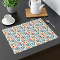 Floral Pattern Placemat - Vibrant Cotton Dining Decor - DipaliZ