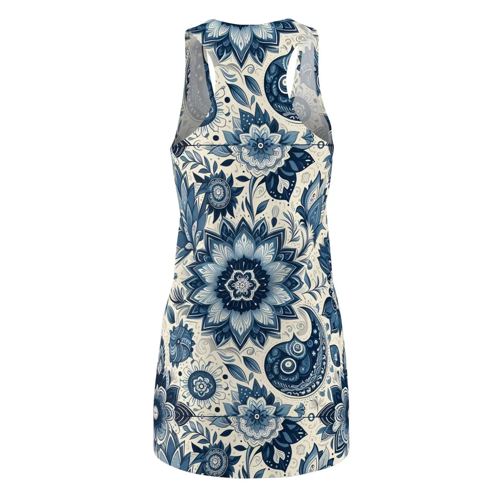 Pattern Racerback Dress - Boho Summer Style - DipaliZ
