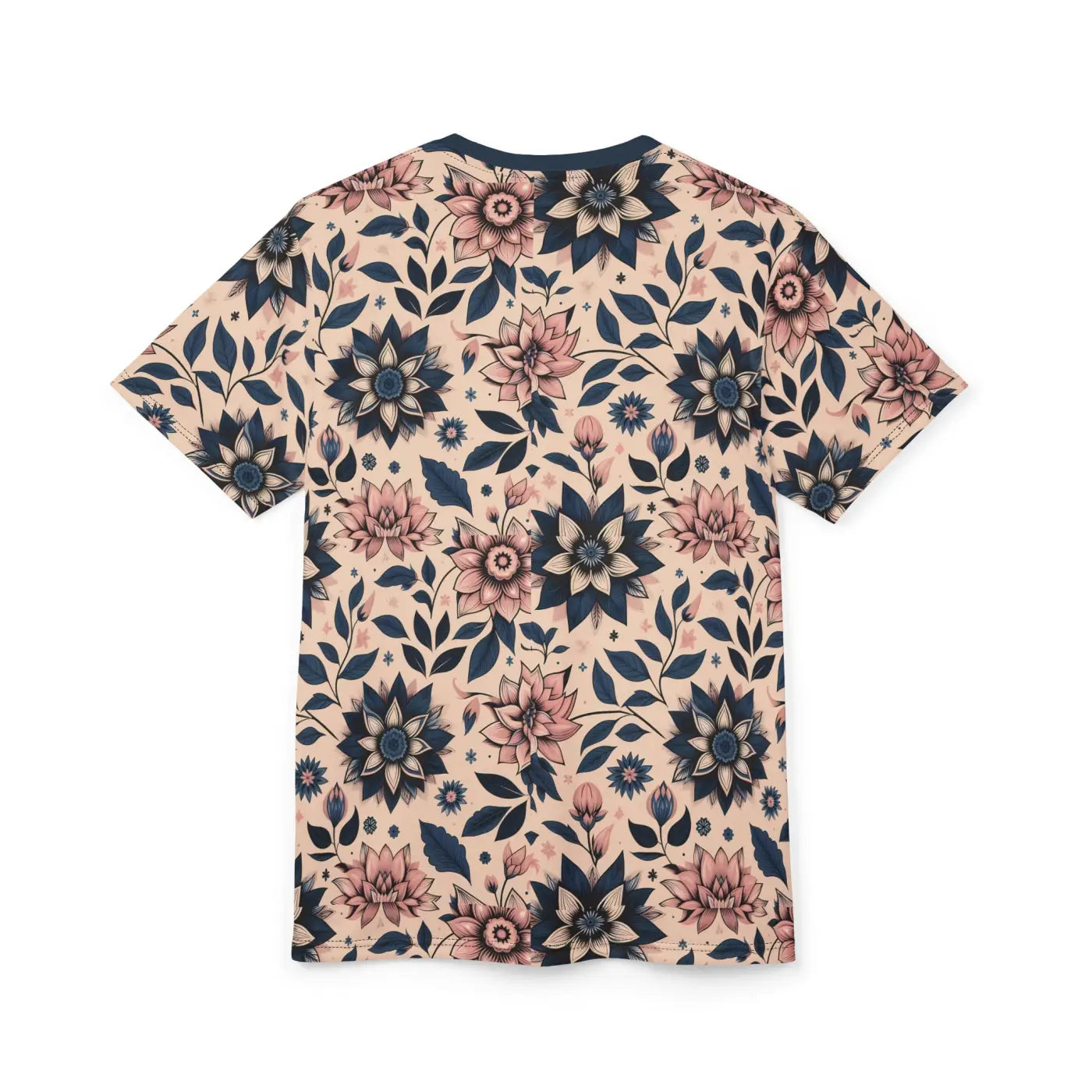 Floral Pattern Unisex Tee - Boho Chic Summer Style - DipaliZ