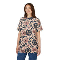 Floral Pattern Unisex Tee - Boho Chic Summer Style - DipaliZ