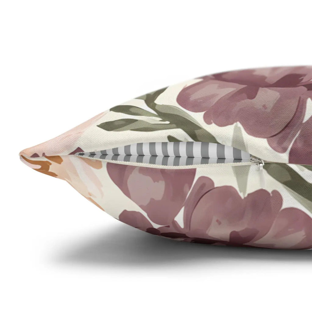 Floral Peony Pillowcase - Garden Vibes Decorative Throw - DipaliZ