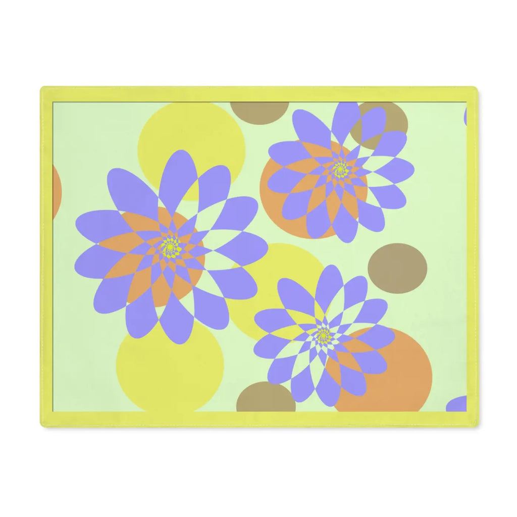 Floral Cotton Placemat - Vibrant Dining Table Decor - DipaliZ