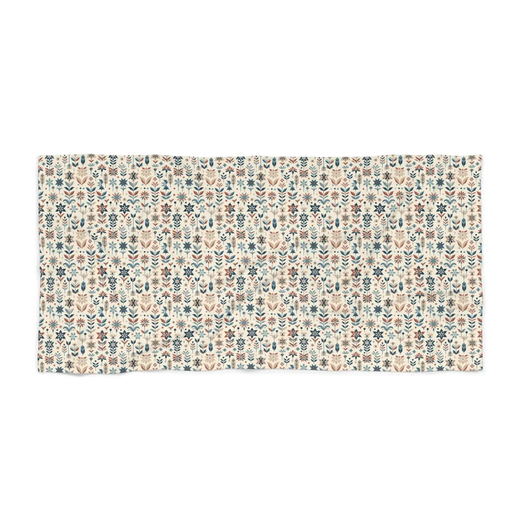 Floral Print Beach Towel - Perfect Beach Day Gift - DipaliZ