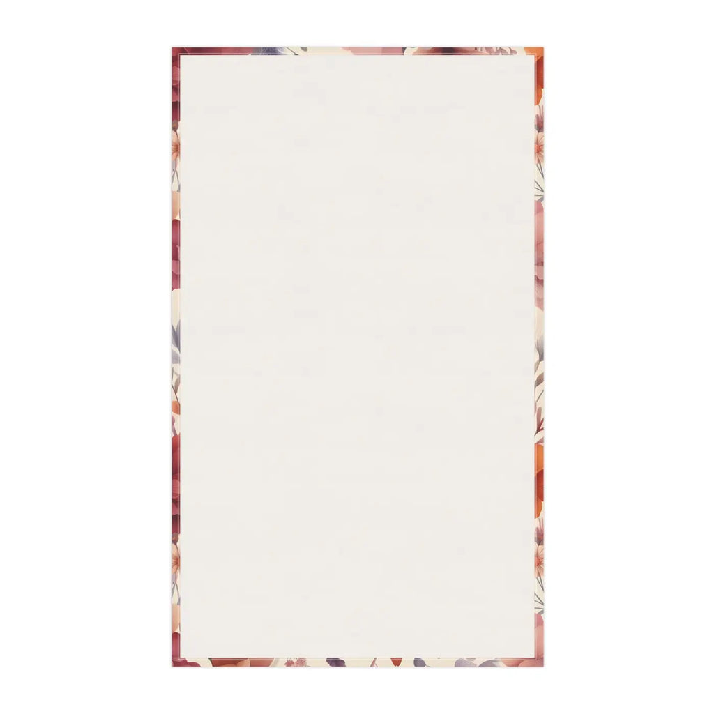 Vibrant Tea Towels - Floral Print Cotton Kitchen Set - DipaliZ