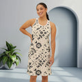 Floral Print Racerback Dress - Bohemian Vibes Summer - DipaliZ