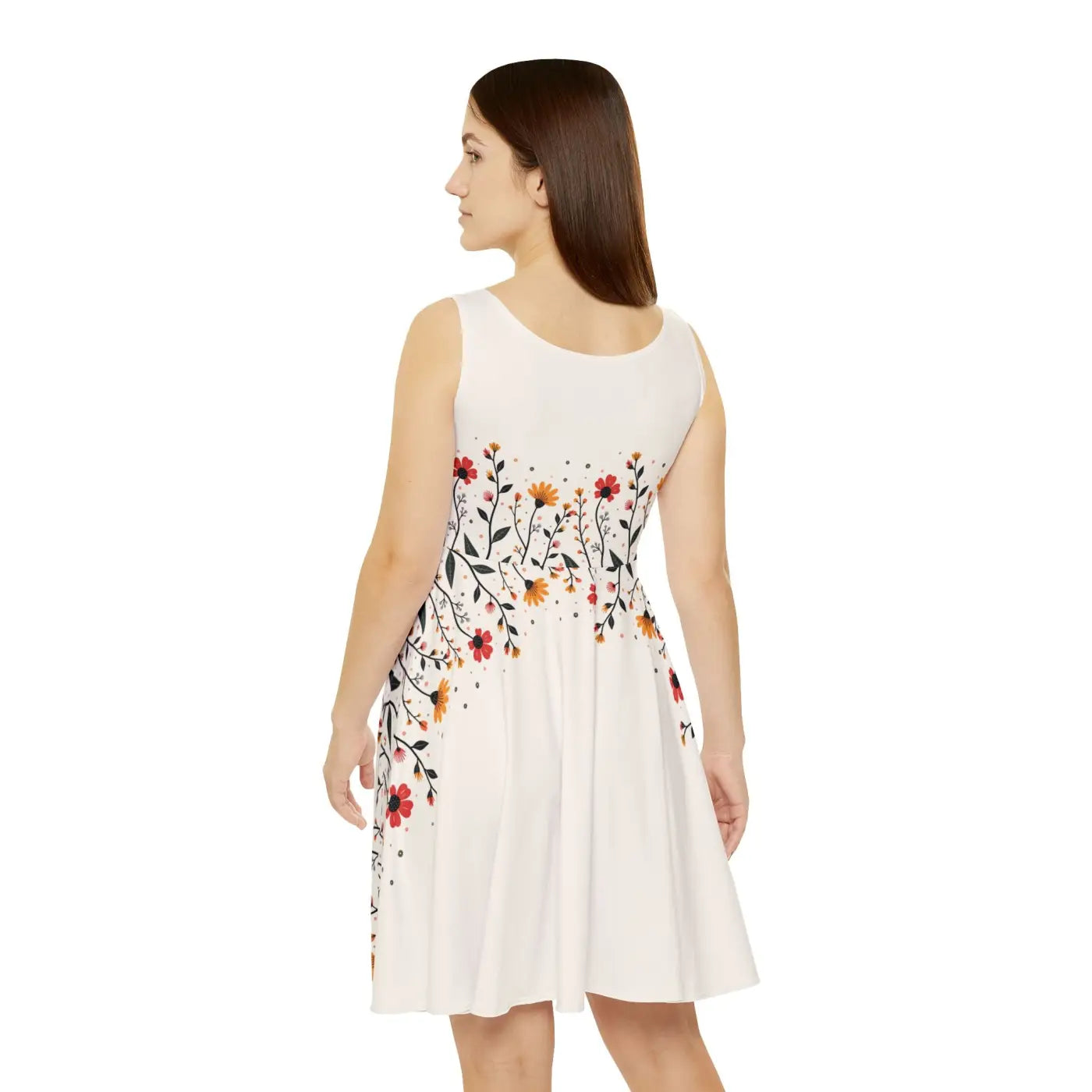 Women's Skater Dress - Floral Must-Have Style - DipaliZ
