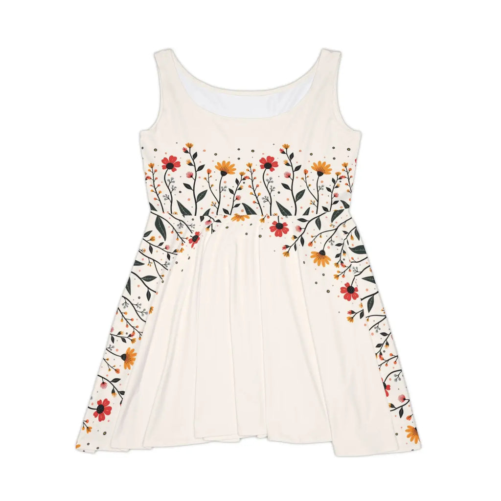 Women's Skater Dress - Floral Must-Have Style - DipaliZ