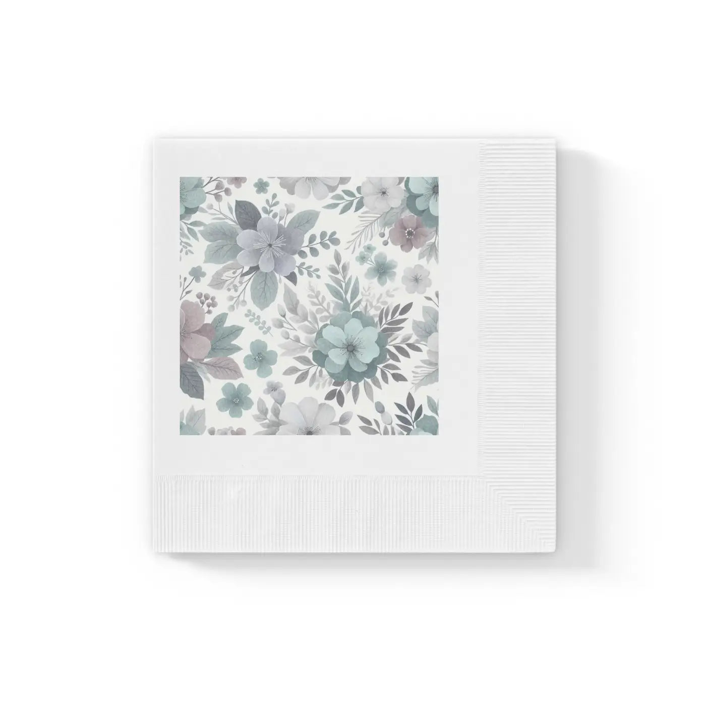 Floral Printed Cocktail Napkins - Vibrant Party Decor - DipaliZ