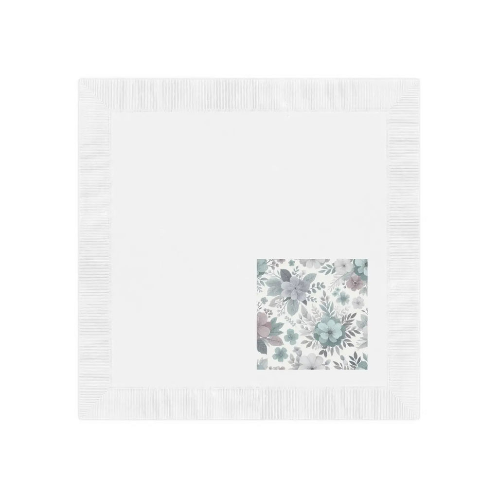 Floral Printed Cocktail Napkins - Vibrant Party Decor - DipaliZ