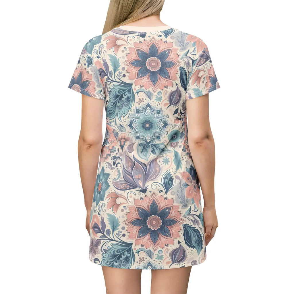 Floral Printed Dress - Stay Cool at Summer Gatherings - DipaliZ