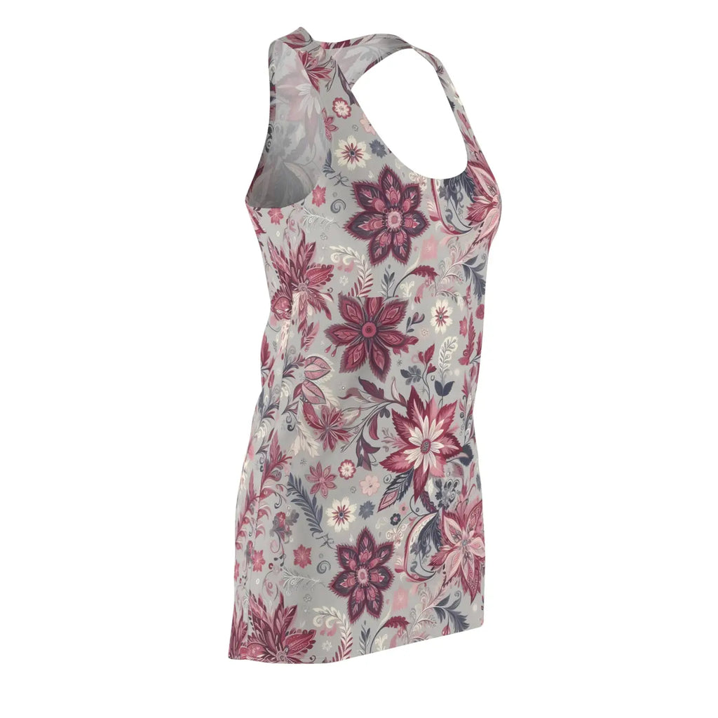 Floral Racerback Dress - Chic Stylish Summer Wear - DipaliZ