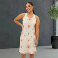 Floral Racerback Dress - Festival Fun Summer Style - DipaliZ
