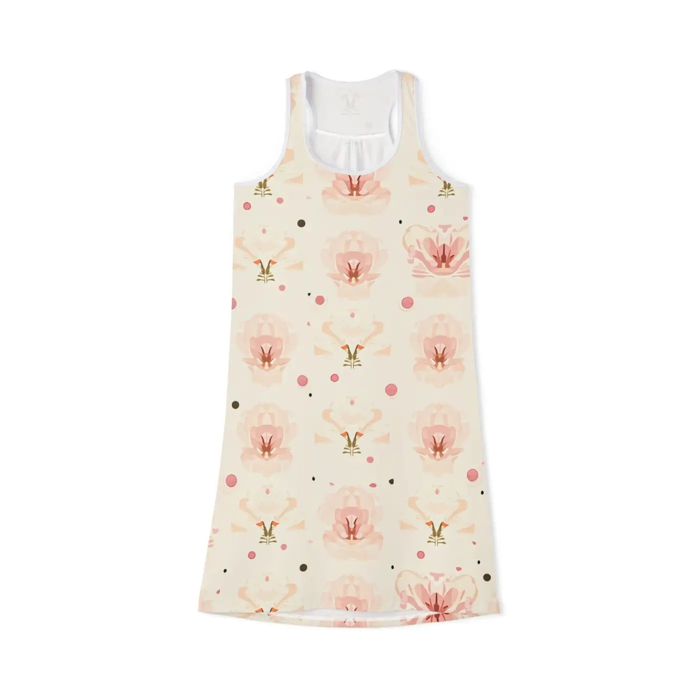Floral Racerback Dress - Festival Fun Summer Style - DipaliZ