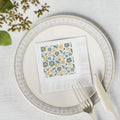 Floral Square Cocktail Napkins - Vintage Garden Party - DipaliZ