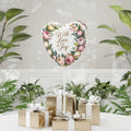 Floral Wedding Heart-Shaped Balloon - Party Celebration - DipaliZ
