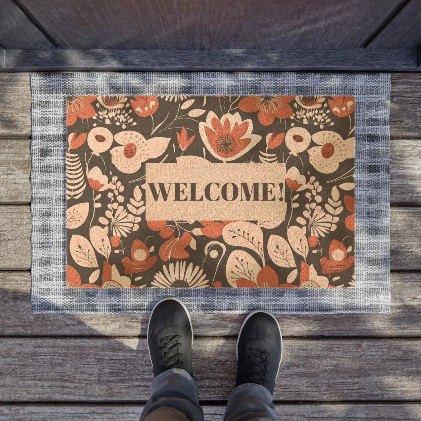 Coconut Fiber Doormat - Tufted Coir Entry Style - DipaliZ