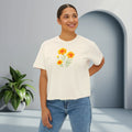 Women's Boxy Tee - Comfortable Casual Wear Summer Style - DipaliZ