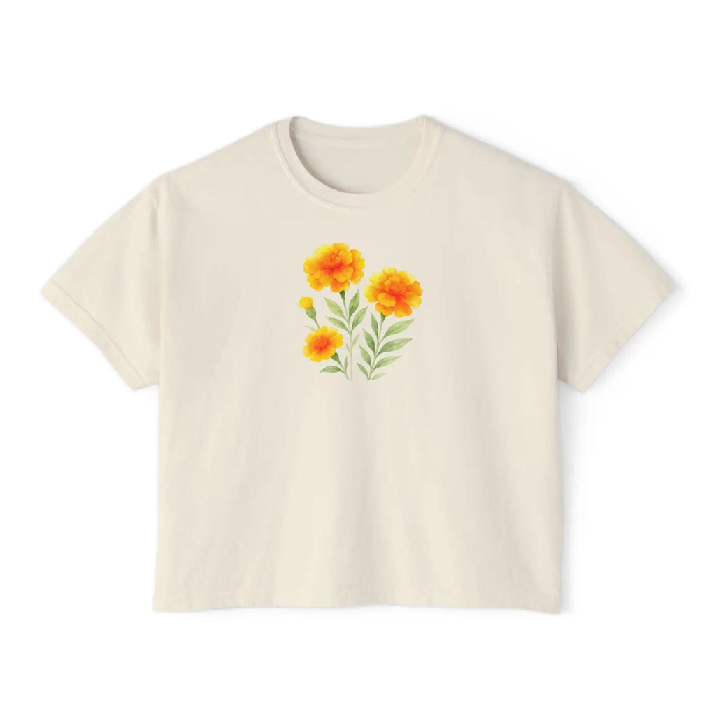Women's Boxy Tee - Comfortable Casual Wear Summer Style - DipaliZ
