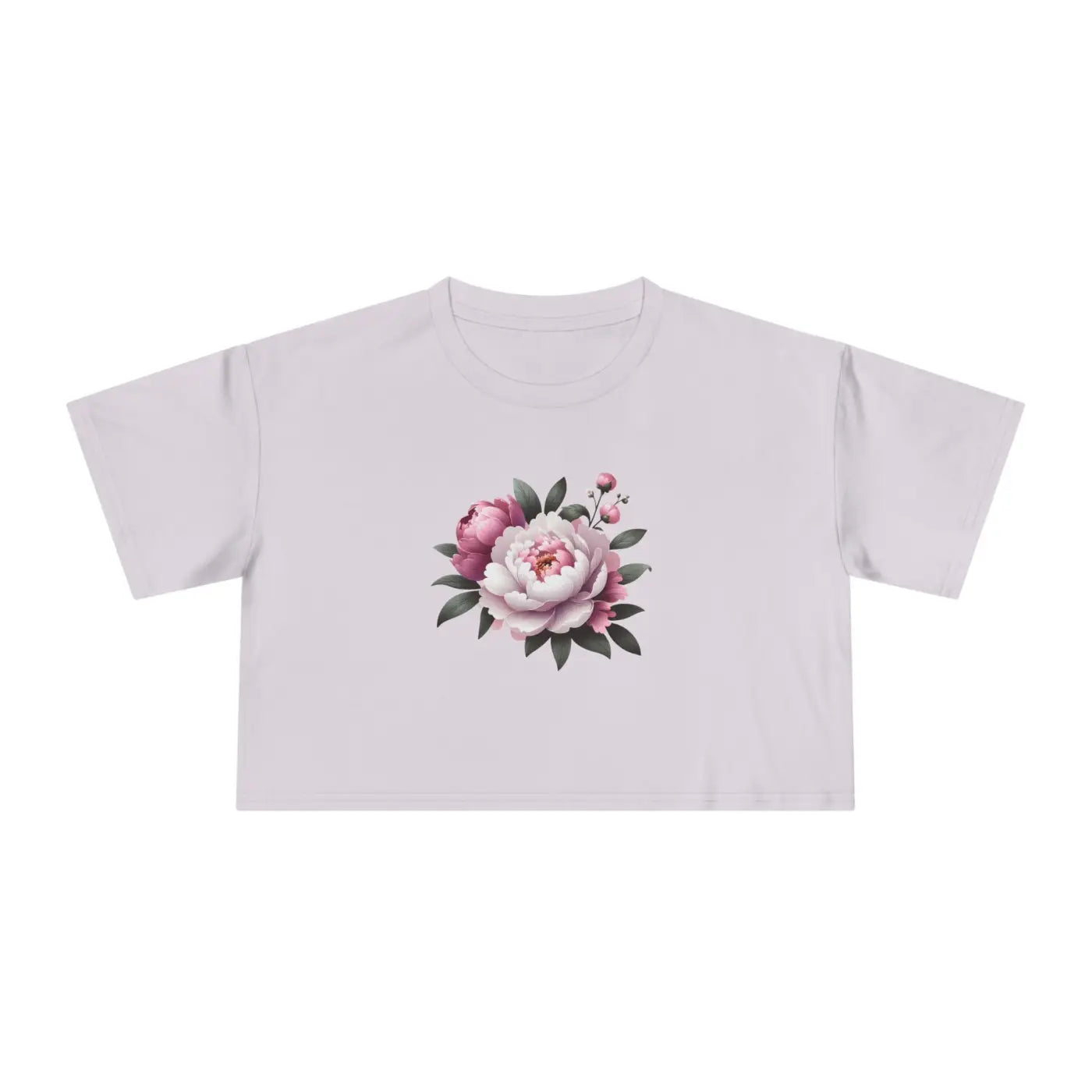 Women's Crop Tee - Casual Chic Spring Style - DipaliZ
