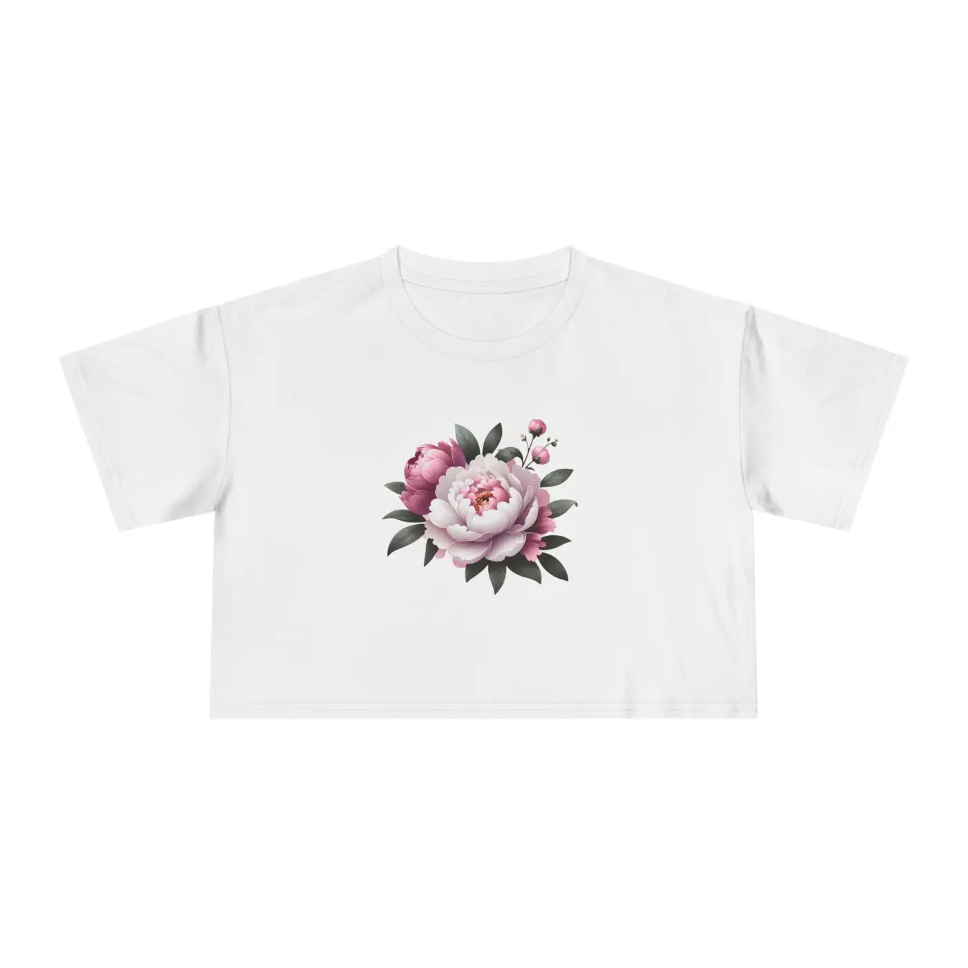 Women's Crop Tee - Casual Chic Spring Style - DipaliZ