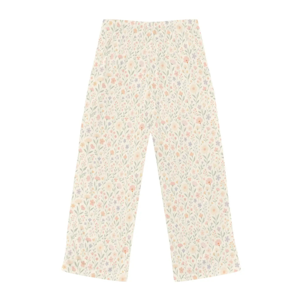 Women's Pajama Pants - Floral Print Comfy Lounge - DipaliZ