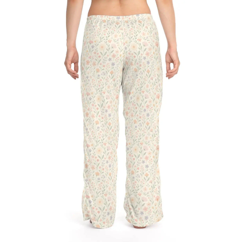 Women's Pajama Pants - Floral Print Comfy Lounge - DipaliZ