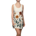 Women's Floral Racerback Dress - Summer Casual Style - DipaliZ
