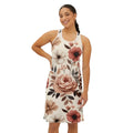 Racerback Dress - Floral Prints for Summer Parties - DipaliZ