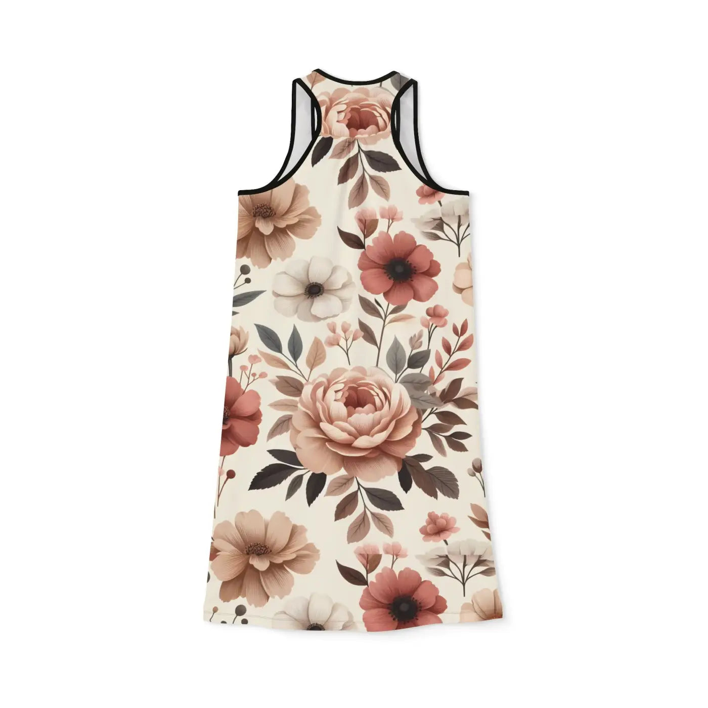 Racerback Dress - Floral Prints for Summer Parties - DipaliZ